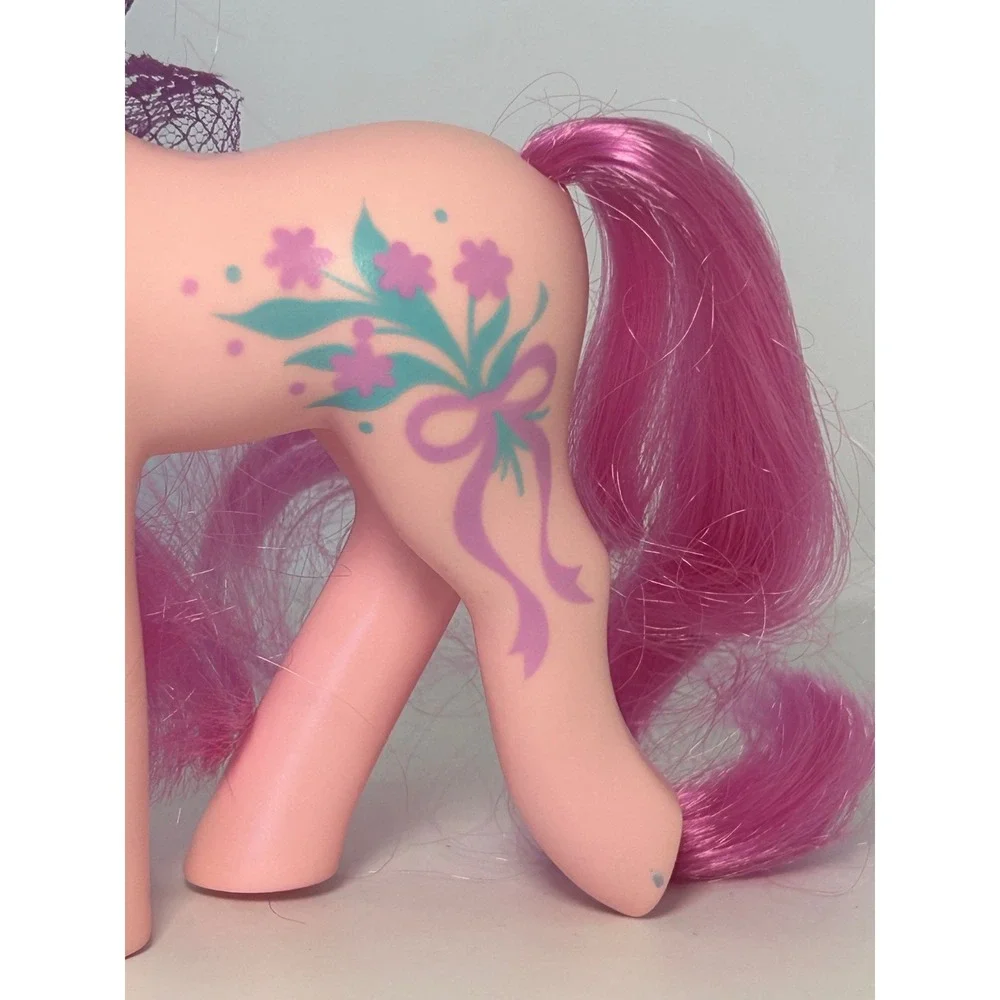 My Little Pony Vintage‎ G1 Figure Sweetheart Sisters Dainty W/ Earring READ